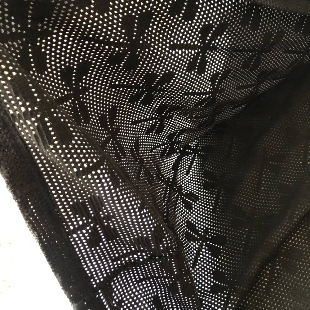 Beach Cabana black dragonfly swim coverup, large - Picture 6 of 6